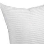 Set of Two Microfiber Down Alternative Medium Standard Size Bed Pillows
