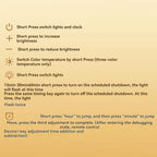 Color Night - Light Digital Clock