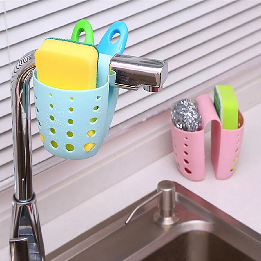 Kitchen Accessories -  Sink Basket Storage Rack
