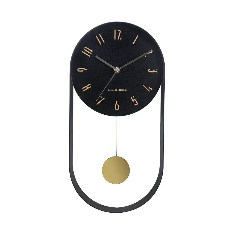 Modern Single Penduluming Wall Clock