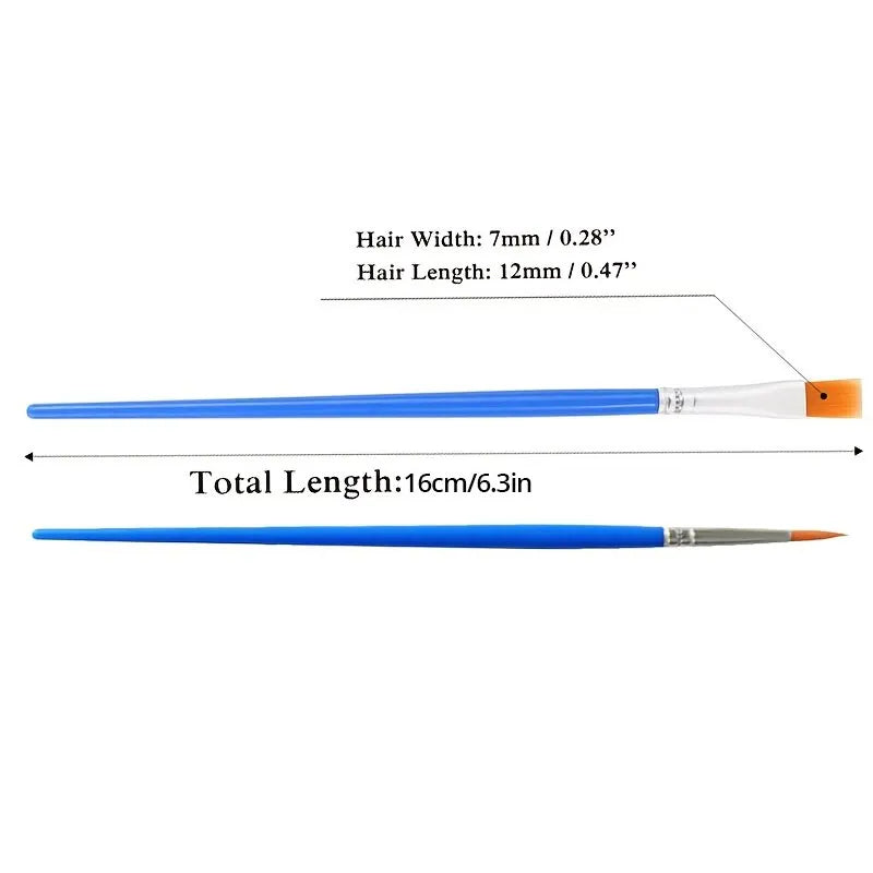 20pcs Painting Brushes For Kids