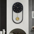 Modern Single Penduluming Wall Clock