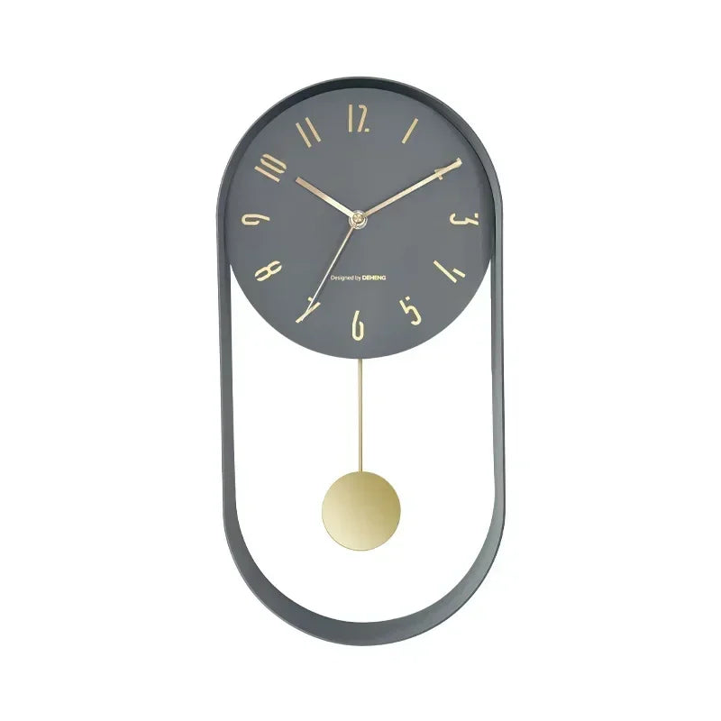 Modern Single Penduluming Wall Clock