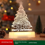 Christmas Decoration 3D Lamp Acrylic LED