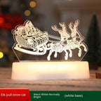 Christmas Decoration 3D Lamp Acrylic LED