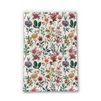 Colorful Watercolor Flowers Tea Towel
